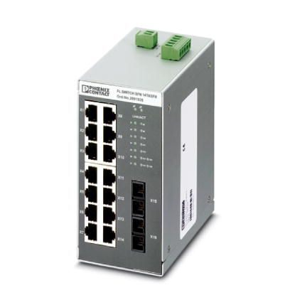 以太网交换机- FL SWITCH SFN 14TX/2FX - 2891935