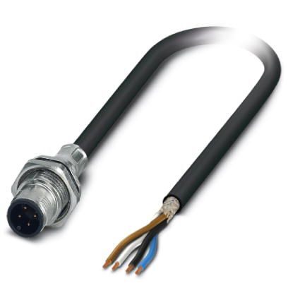 针式插座 - SACCBP-MS-4CON-M16/2,0-PUR SCO - 1419386