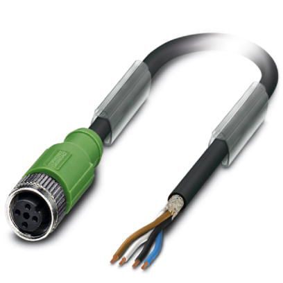 传感器/执行器电缆 - SAC-4P-10,0-PUR/M12FS SH - 150071