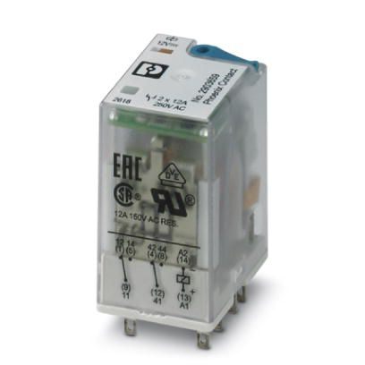 单个继电器 - REL-IR2/LDP- 12DC/2X21 - 2903659