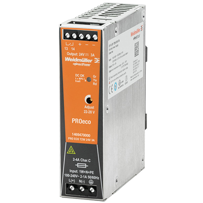 单相开关模式电源PRO ECO 72W 24V 3A-1469470000