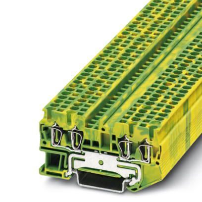 Ground modular terminal block - ST 2,5-QUATTRO-PE - 3031322
