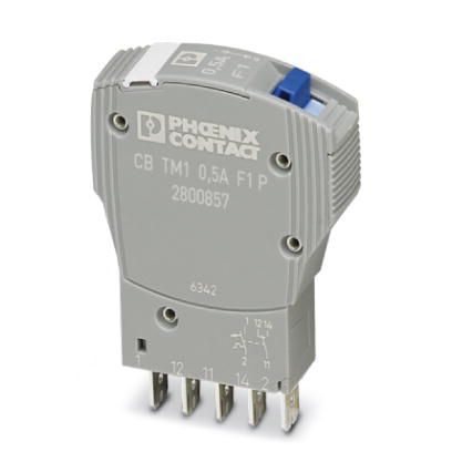 热磁设备断路器 - CB TM1 0.5A F1 P - 2800857